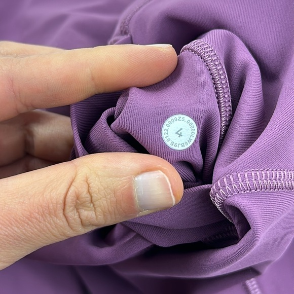 Lululemon Swift Speed High-Rise Crop 21" Vintage Plum - Picture 7 of 7